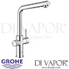 Grohe Red Duo Tap and L Size Boiler Spare Part