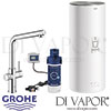 Grohe Red Duo Tap and L Size Boiler Spare Parts