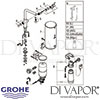 Grohe Red Duo Tap and L Size Boiler Spares