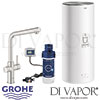 Grohe Red Duo Tap and L Size Boiler Spare Parts