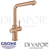 Grohe Red Duo Tap and M Size Boiler Spare Part