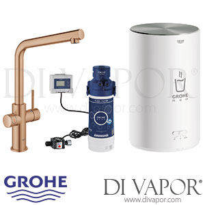 Grohe 30341DL1 Red Duo Tap and M Size Boiler Spare Parts