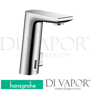 Hansgrohe 31100007 Metris S Electronic Basin Mixer with Temperature Control Battery Operation >07/20 Spare Parts