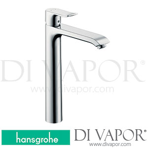 Hansgrohe 31153009 Metris Single Lever Basin Mixer 260 for Wash Bowls without Waste Set 2 Ticks >04/20 Spare Parts