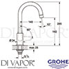 Grohe 31220000 Spare Diagram