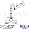 Grohe 31220000 Spare Tech Diagram