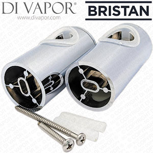 Bristan 312PA0110 Brackets - Pair incl Fixings for Zing SHXSMCT Chrome