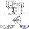 Grohe 31319000 Mixer Spare Diagram