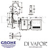 Grohe Blue Professional Starter Kit Tap Dimensions