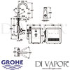 Grohe Blue Professional Starter Kit Tap Dimensions