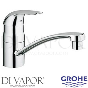 Grohe 31341000 Start Eco | Swift Single-Lever Sink Mixer (1/2 Inch) Tap Spare Parts