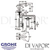 Grohe Blue K7 Pure Starter Kit Dimensions