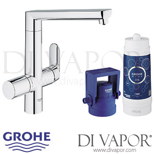 Grohe 31344001 Blue K7 Pure Starter Kit Spare Parts