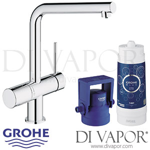 Grohe 31345002 Blue Pure Minta Starter Kit Spare Parts