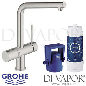 Grohe 31345DC2 Blue Pure Minta Starter Kit Spare Parts