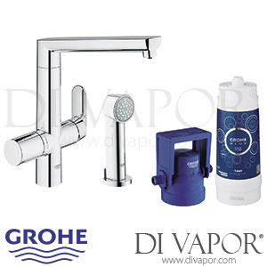 Grohe 31354001 Blue K7 Pure Starter KitTap Spare Parts