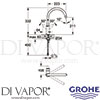 Grohe 31369000 Mixer Spare Diagram