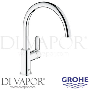 Grohe 31369000 Start Edge Single-Lever Sink Mixer (1/2 Inch) Spare Parts