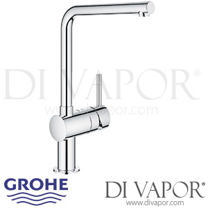 Grohe 31375000 Minta Single-Lever Sink Mixer (1/2 Inch) Spare Parts