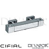 Cifial 31600SQ Quadrado Exposed Thermostatic Shower Valve Spare Parts