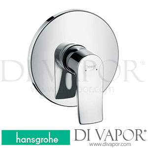 Hansgrohe 31685000 Metris Single Lever Shower Mixer for Concealed Installation for Ibox Universal >10/19 Spare Parts