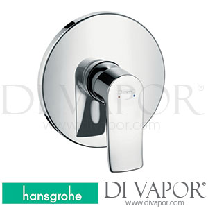 Hansgrohe 31685007 Metris Single Lever Shower Mixer for Concealed Installation for Ibox Universal >10/19 Spare Parts