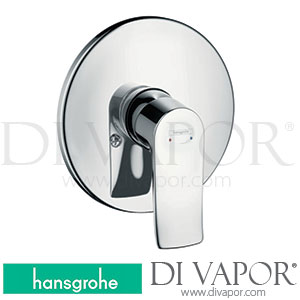 Hansgrohe 31686000 Metris Single Lever Shower Mixer for Concealed Installation >04/15 Spare Parts