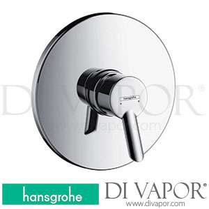 Hansgrohe 31763000 Focus S Single Lever Shower Mixer, for Concealed Installation 01/08 - 12/16 Spare Parts