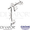 Grohe 31795000 Mixer Spare Tech Diagram