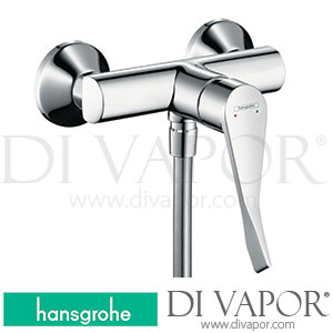 Hansgrohe 31916000 Focus Single Lever Shower Mixer for Exposed Installation with Extra Long Handle 12,1 CM >12/13 Spare Parts