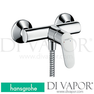 Hansgrohe 31924009 Focus Single Lever Shower Mixer for Exposed Installation 2 Ticks >04/20 Spare Parts