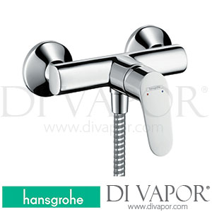 Hansgrohe 31960000 Focus Single Lever Shower Mixer for Exposed Installation >10/08 Spare Parts