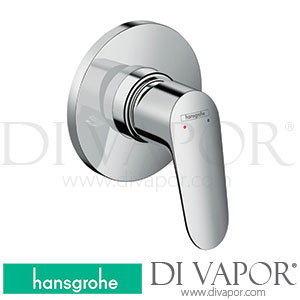 Hansgrohe 31961000 Focus Single Lever Shower Mixer for Concealed Installation >01/19 Spare Parts