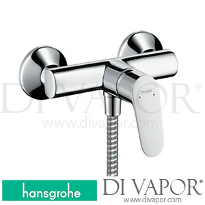 Hansgrohe 31963000 Focus Single Lever Shower Mixer for Exposed Installation Switzerland >12/17 Spare Parts