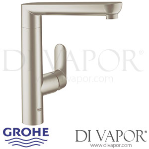 Grohe 32175DC0 K7 Single-Lever Sink Mixer (1/2 Inch) Supersteel Tap Spare Parts