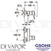 Grohe 32210001 Mixer Spare Diagram