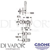 Grohe 32212 Mixer Spare Diagram