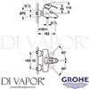 Grohe 32306 Mixer Spare Diagram