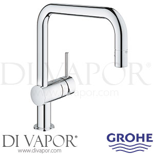 Grohe 32319000 Minta Chrome Single-Lever Sink Mixer (1/2 Inch) Spare Parts