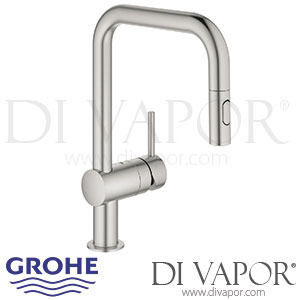 Grohe 32322DC2 Minta Single-Lever Sink Mixer (1/2 Inch) Spare Parts