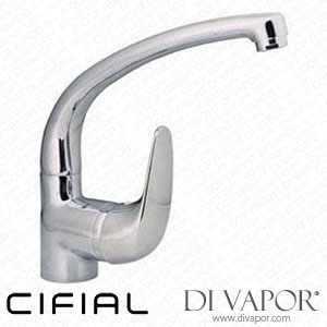 Cifial 32455IM Image Single Lever Side Valve Kitchen Mixer Tap Spare Parts