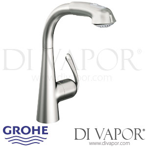 Grohe 32553SD0 Zedra Single-Lever Kitchen Sink Mixer Spare Parts