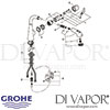 Grohe Zedra Single-Lever Kitchen Sink Mixer Spares