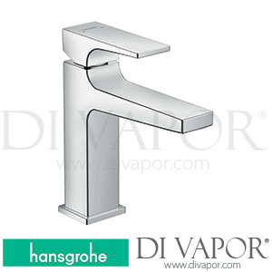 Hansgrohe 32584009 Metropol Single Lever Basin Mixer 110 with Lever Handle and Push-Open Waste Set 2 Ticks >04/20 Spare Parts