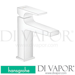 Hansgrohe 32584709 Metropol Single Lever Basin Mixer 110 with Lever Handle and Push-Open Waste Set 2 Ticks >04/20 Spare Parts