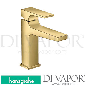 Hansgrohe 32585999 Metropol Single Lever Basin Mixer 110 with Lever Handle and Push-Open Waste Set 3 Ticks >04/20 Spare Parts