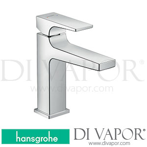 Hansgrohe 32586009 Metropol Single Lever Basin Mixer 110 with Lever Handle and Pop-Up Waste Set 2 Ticks >04/20 Spare Parts