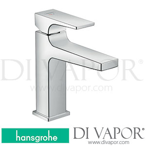 Hansgrohe 32594000 Metropol Single Lever Basin Mixer 110 Coolstart with Lever Handle and Push-Open Waste Set Dzr >08/20 Spare Parts