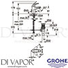 Grohe 32805000 Mixer Spare Diagram