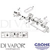 Grohe 32837000 Mixer Spare Diagram